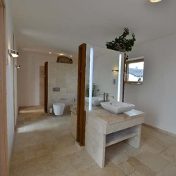 Fliesen römischer Verband, Travertin Troja hell (5)