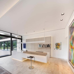 Fliesen in Bahnen, Travertin Troja hell (1)