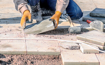 Gehwegplatten Richtig Verlegen Anleitung Auf Splitt Erde Beton