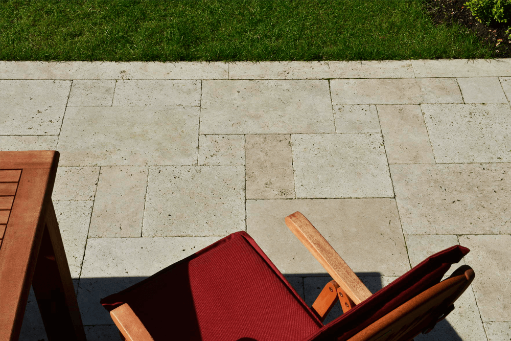 Ideen Für Terrassen Aus Blauem Stein : Uberdachte Terrasse Schone